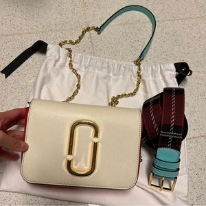 Marc Jacobs hipshot belt bag and crossbody bag